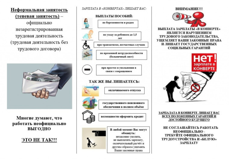 Неформальная занятость. Неформальная занятость.